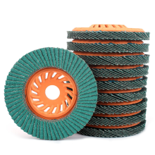 High density plastic backing Round Type 29 sanding flap disc for stainless steel